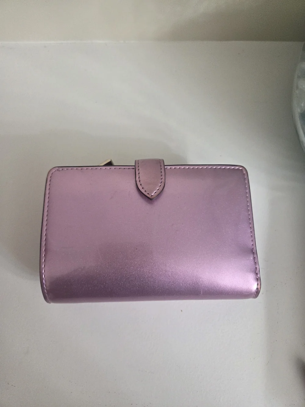 kate spade Metallic Lilac Shoulder Bag with Matching Wallet